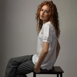 Boss Edias Top in White