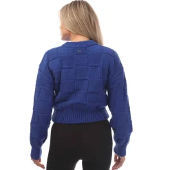 Boss Fachecka Sweater in Blue