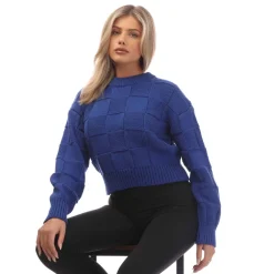 Boss Fachecka Sweater in Blue