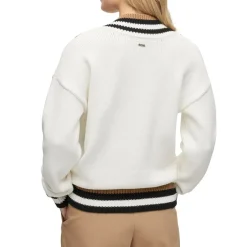 Boss Falli Sweater in White