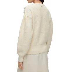 Boss Fernas Sweater in White