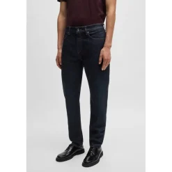 Boss Five Pocket Design Regular Fit Jeans in Blue