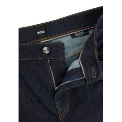 Boss Five Pocket Design Regular Fit Jeans in Blue
