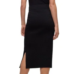 Boss Furelia Midi Skirt in Black
