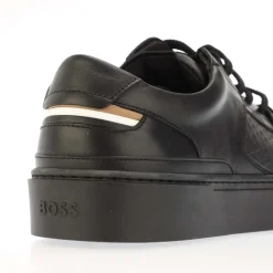 Boss Gary Tennis Trainers in Black