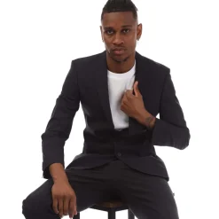 Boss Hayes Blazer Jacket in Navy