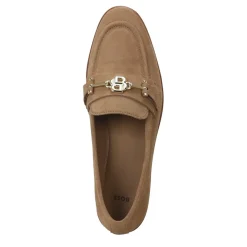 Boss Helyan Penny Loafers Flats in Brown