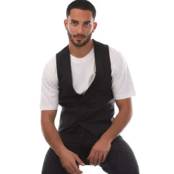 Boss Henry3 Waistcoat in Black