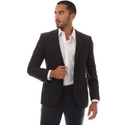 Boss Henry204X Blazer Jacket in Charcoal