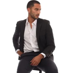 Boss Henry204X Blazer Jacket in Charcoal