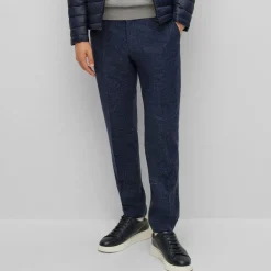 Boss H-Genius Trousers in Dark Blue