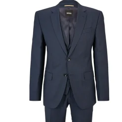 Boss H-Huge 3 Piece Suit in Dark Blue
