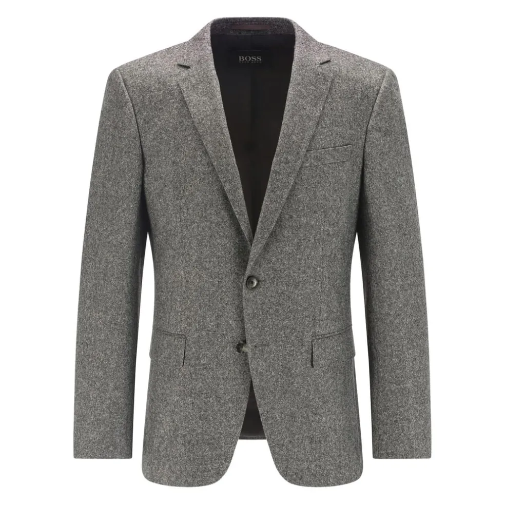Boss H-Hutson Blazer Jacket in Grey