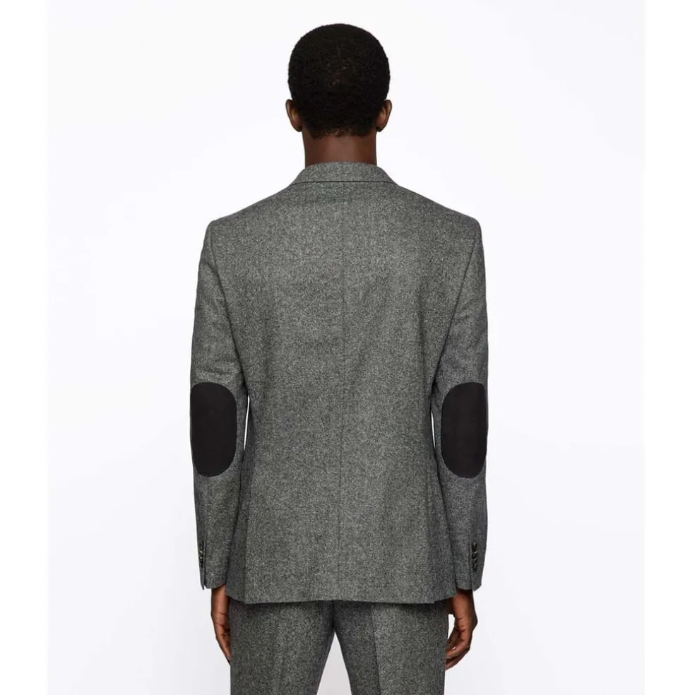 Boss H-Hutson Blazer Jacket in Grey