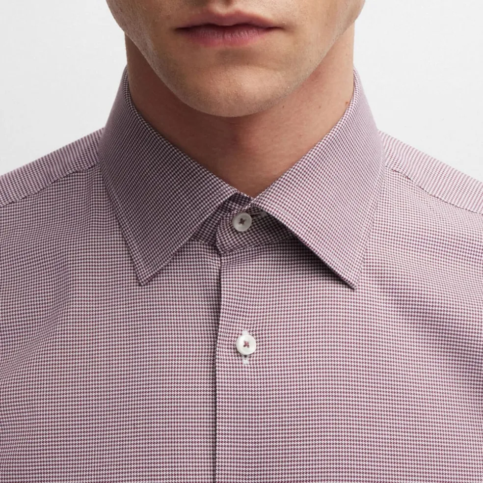 Boss H-Joe Regular-Fit Shirt in Red