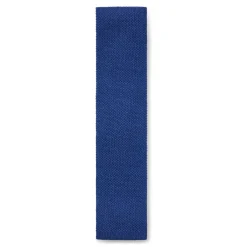 Boss H-Knit Tie in Dark Blue