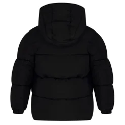 Boss Hooded Regular Fit Puffer Coat in Black
