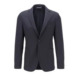 Boss Hooper Blazer Jacket in Dark Blue