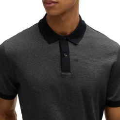 Boss H-Parlay 432 Polo Shirt in Black