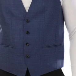 Boss Huge6 Waistcoat in Blue