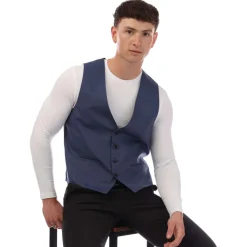 Boss Huge6 Waistcoat in Blue