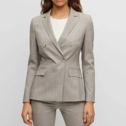 Boss Jacelynee Blazer Jacket in Multi colour