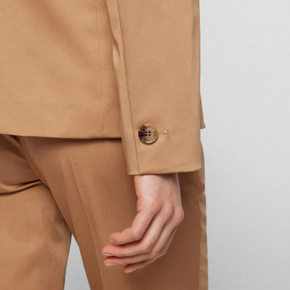 Boss Jajuna Blazer Jacket in Beige