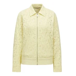 Boss Jamiella Lace Jacket in Yellow