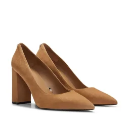 Boss Janet Suede Pumps in Beige