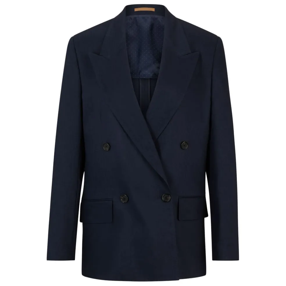 Boss Japelara Relaxed-Fit Blazer in Blue