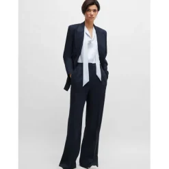 Boss Japelara Relaxed-Fit Blazer in Blue