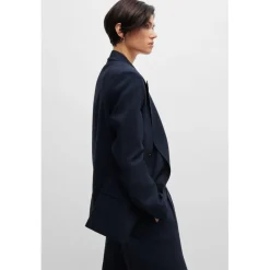 Boss Japelara Relaxed-Fit Blazer in Blue