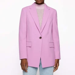 Boss Jocalua9 Blazer Jacket in Pink