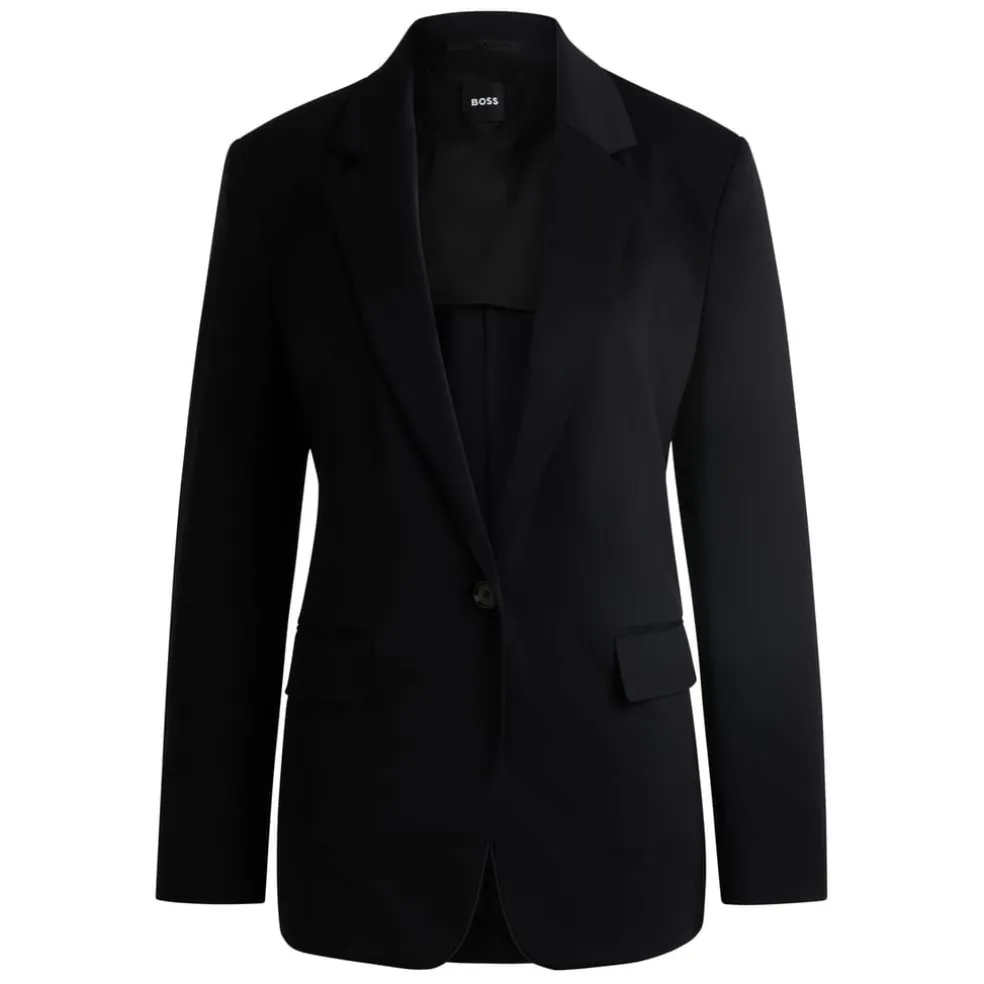 Boss Jupa Relaxed-Fit Jacket in Black