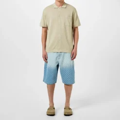 Boss Kamiccio Regular Fit Short Sleeve Shirt in Beige