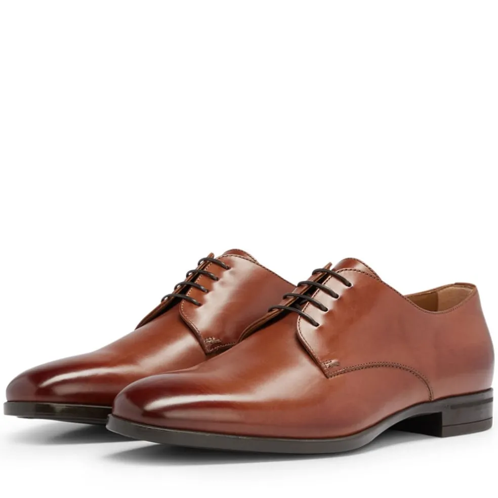 Boss Kensington Derby Shoes in Brown