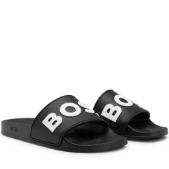 Boss Kirk Sliders in Black