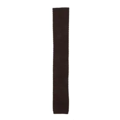 Boss Knitted Tie in Brown