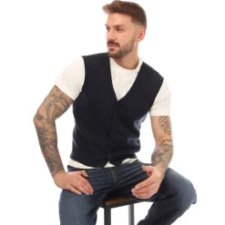 Boss Kortility Vest in Dark Blue