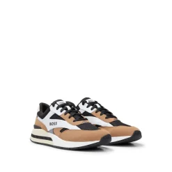 Boss Kurt Running Trainers in Brown