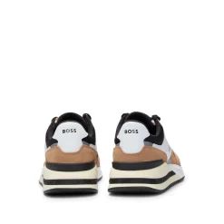 Boss Kurt Running Trainers in Brown