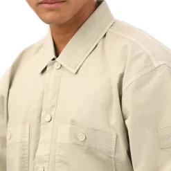 Boss Locky 2 Overshirt in Beige