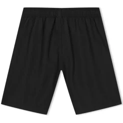 Boss Logo Print Swim Short in Black