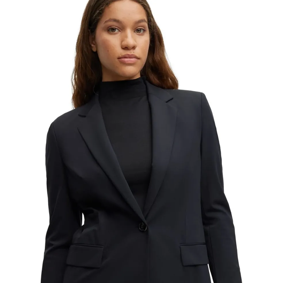 Boss Long Sleeve Blazer in Black