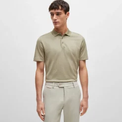 Boss L-Perry 65 Regular-Fit Polo Shirt in Green