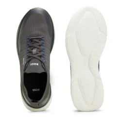 Boss Mens Dean Run Trainers in Grey