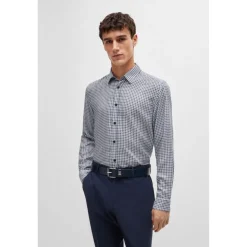 Boss Mens H Liam Kent C1 243 10261351 01 Oxford Shirt in Blue