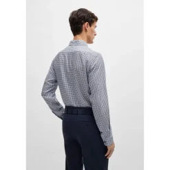 Boss Mens H Liam Kent C1 243 10261351 01 Oxford Shirt in Blue