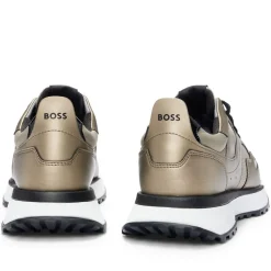 Boss Mens Jonah Run Trainers in Brown