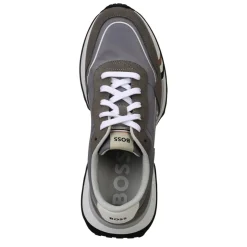 Boss Mens Jonah Run Trainers in Brown